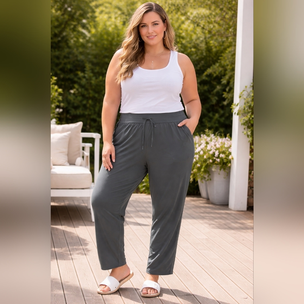 Maurices Weekender Drawstring Pant - Sage Green - 3x